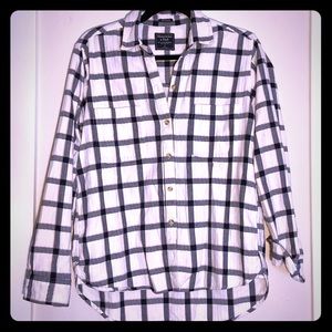 Abercrombie & Fitch Plaid Boyfriend Style Shirt
